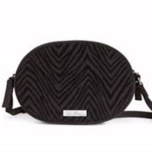 Vera Bradley Black  Zebra Flock Crossbody